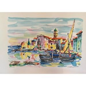 Zladko Oliver "Fishing Village"